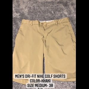 Men’s Dri-fit Nike Golf Shorts